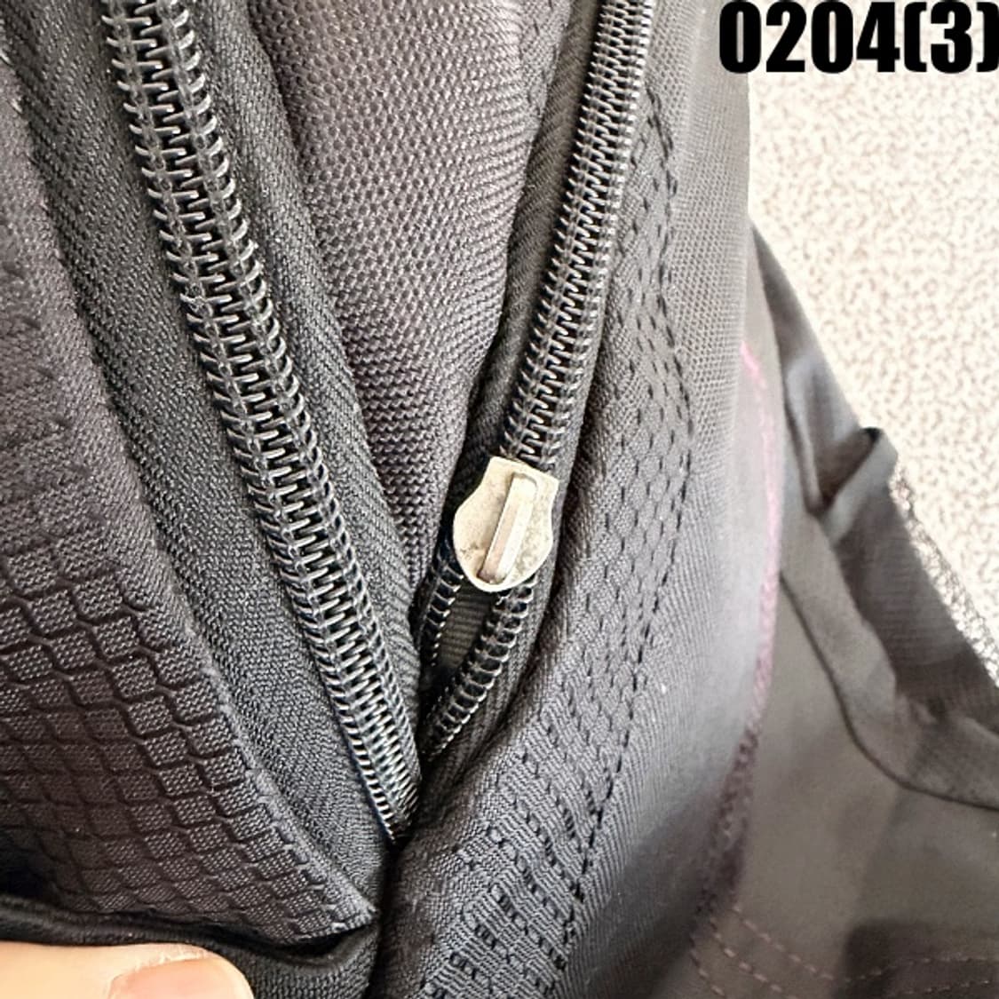 [실측확임] 아메리칸투어리스트 블랙 백팩 가방 (지퍼끈X) 0204(3) 상품이미지8