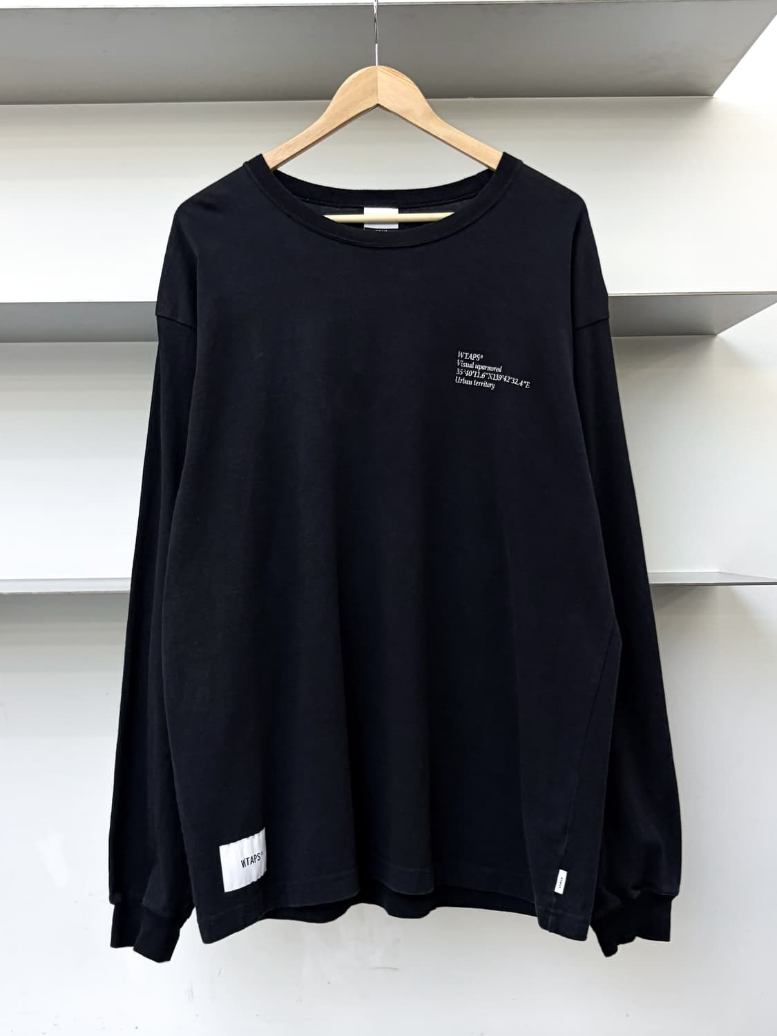 더블탭스 19SS 디자인 롱슬리브 상품이미지1