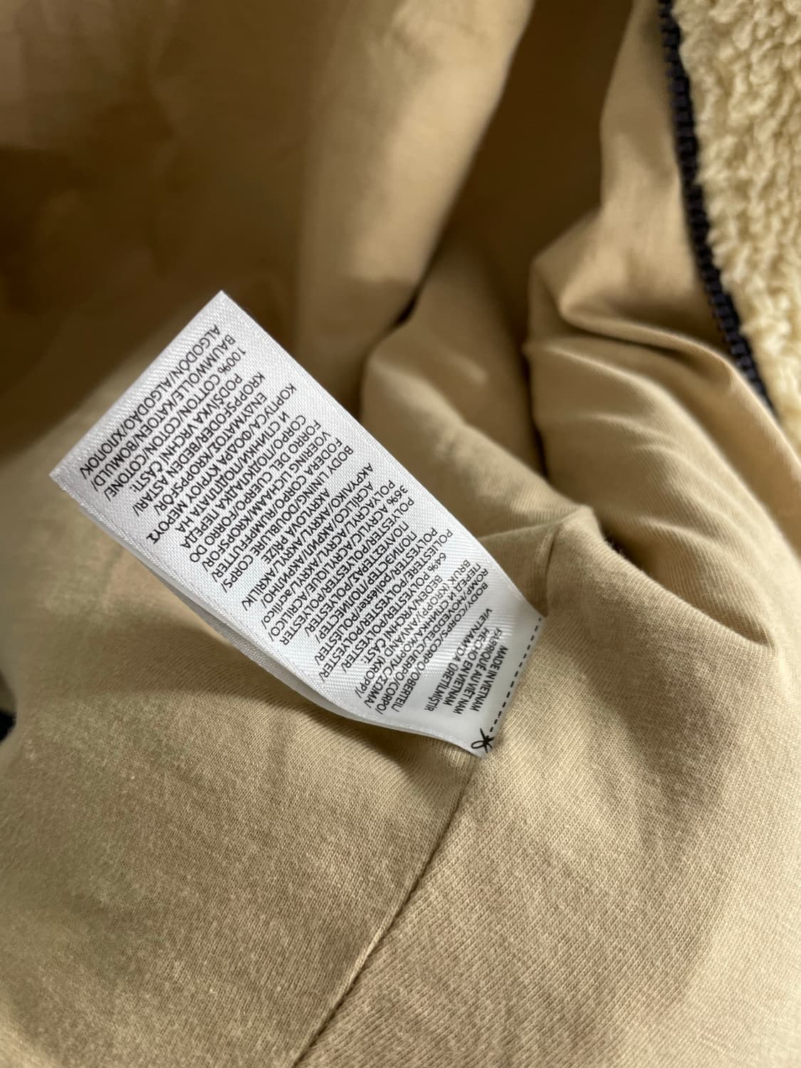 폴로 랄프로렌 셰르파자켓 뽀글이 후리스 M 상품이미지7