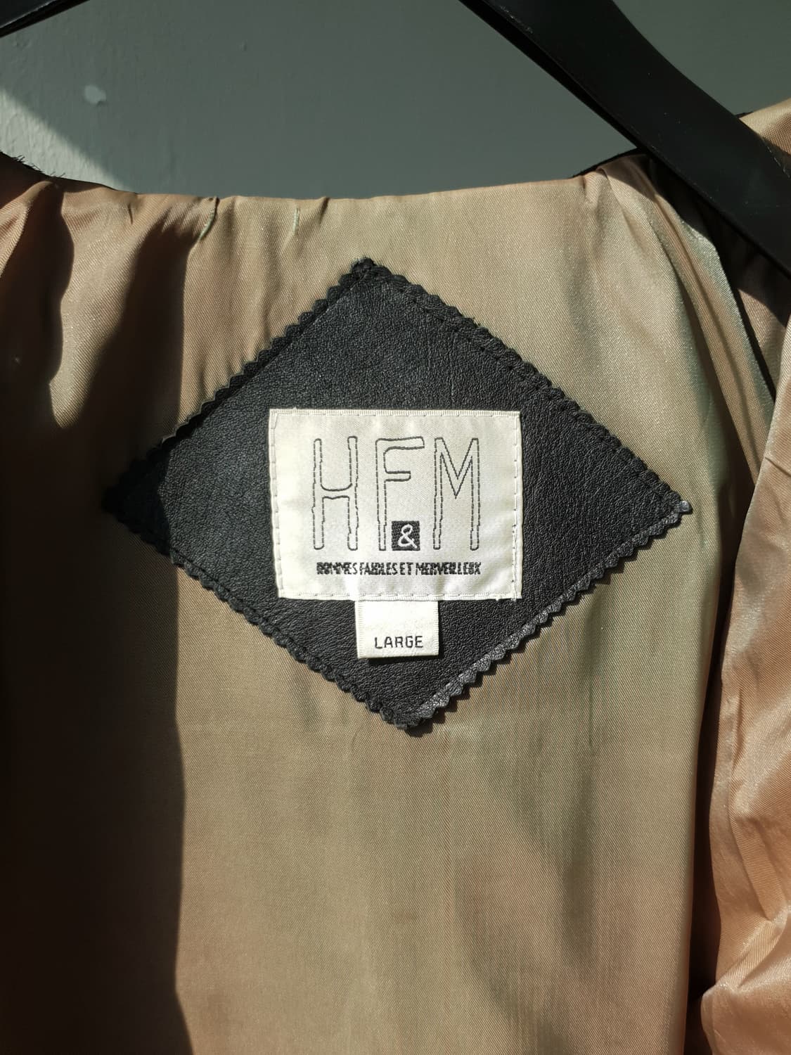 HF&M leather hooded parka 상품이미지9