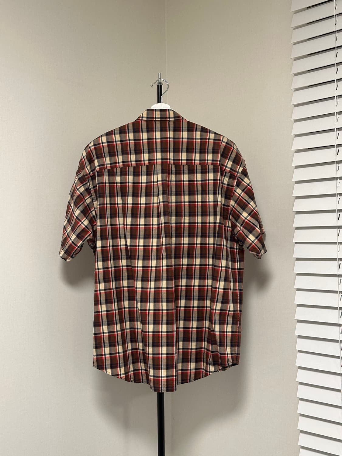 A BATHING APE 미니 체크 반팔 셔츠 L 상품이미지2