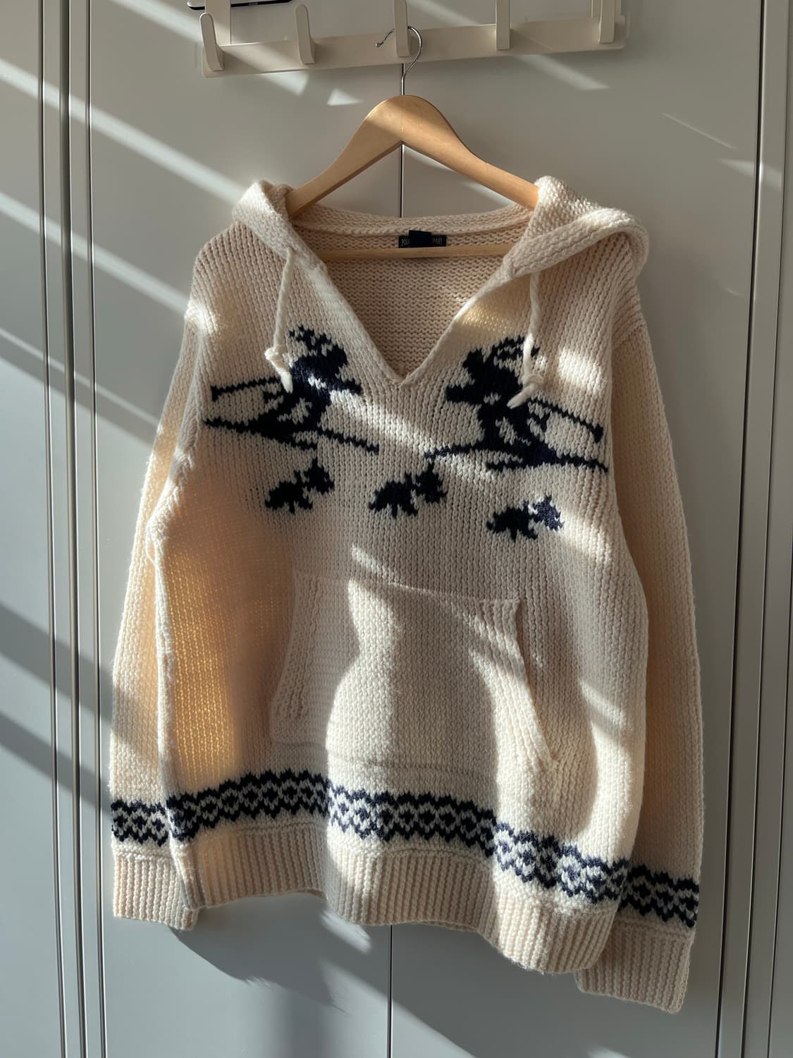 (Rare) Polo jeans company 스키 후드 울니트 상품이미지5