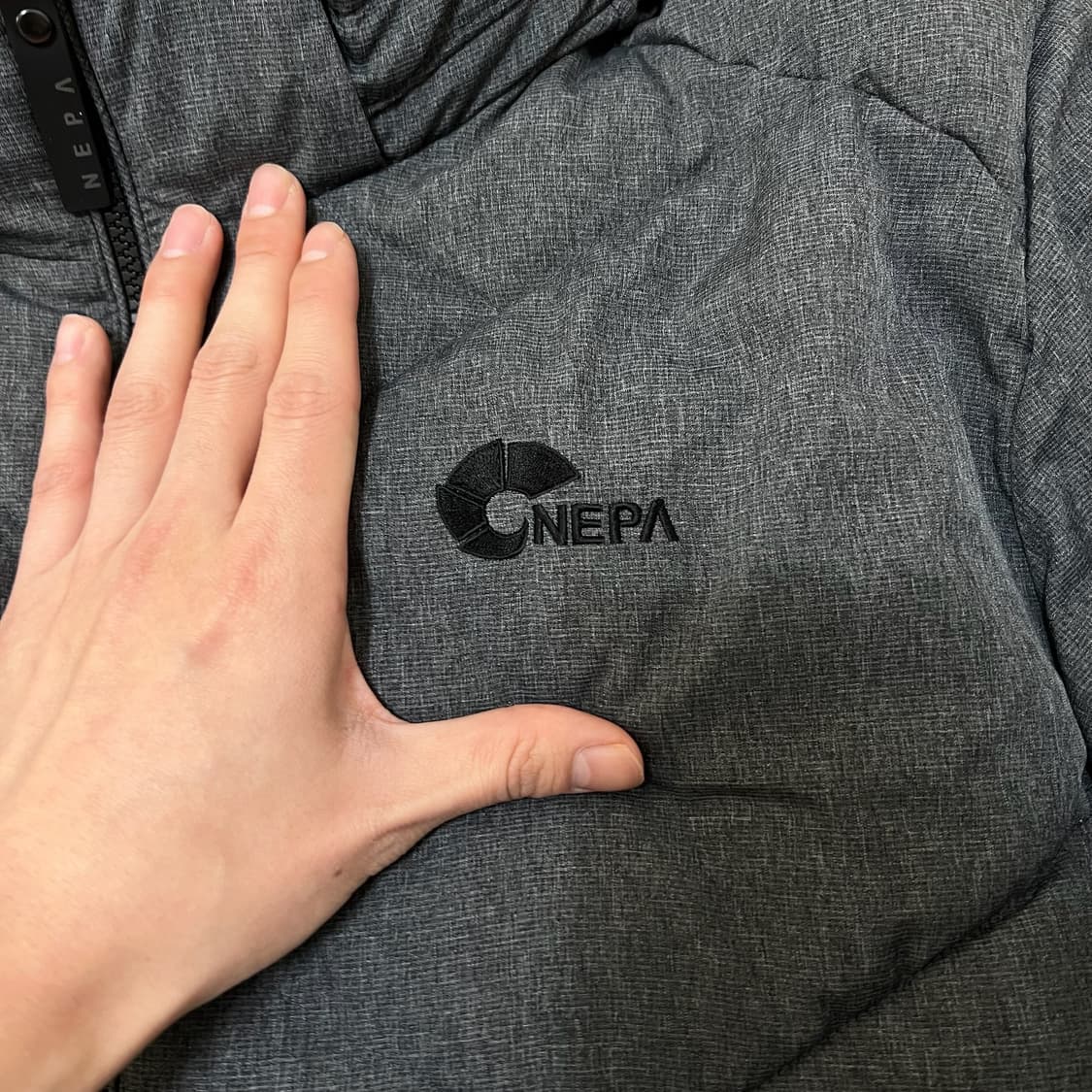 네파 남성 다운 후드 패딩 XL/105  상품이미지4