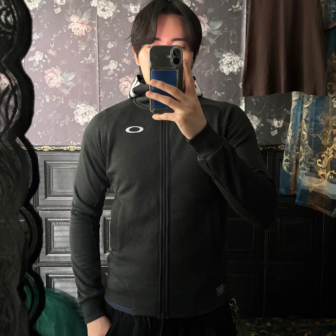 a209) 오클리 후디빅로고 후드집업 상품이미지1