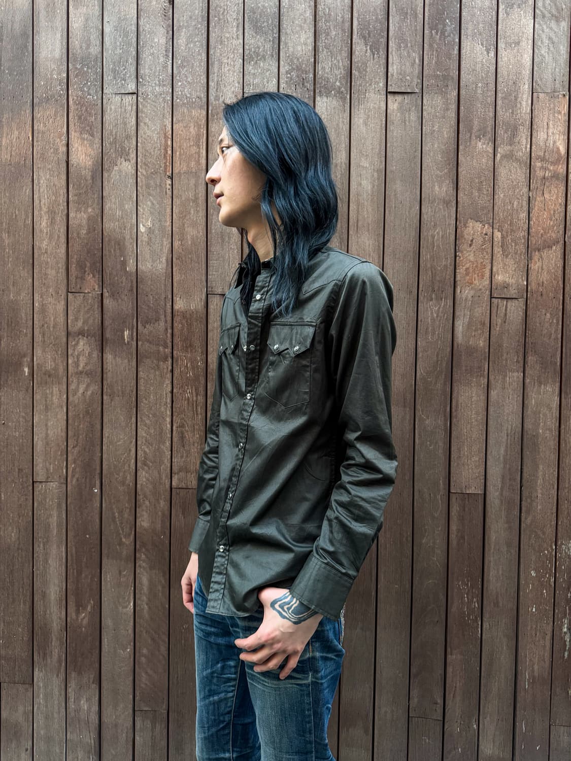 UNITED ARROWS – Western Snap Shirt 상품이미지4