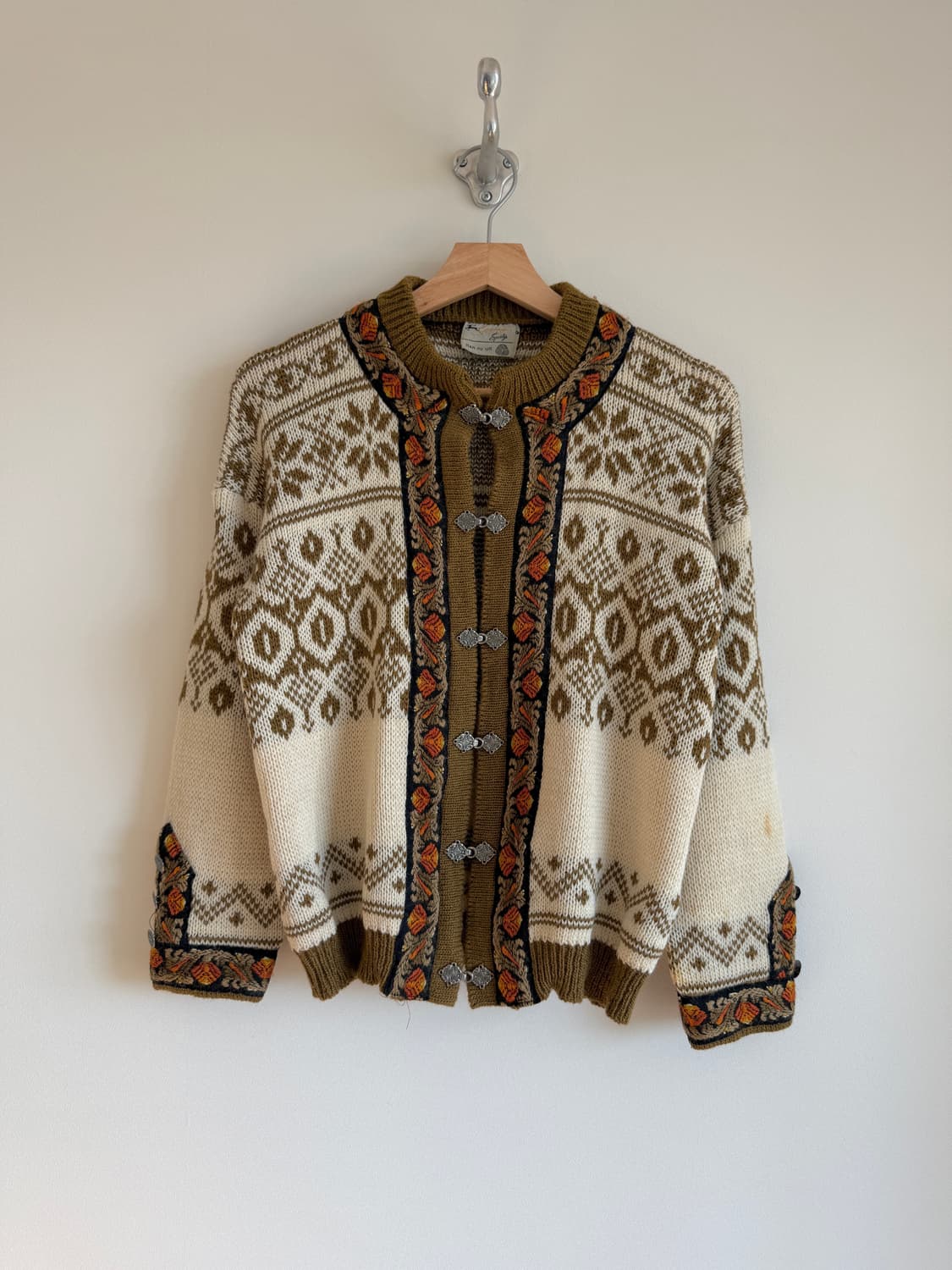 MADE IN NORWAY 울 가디건 상품이미지1