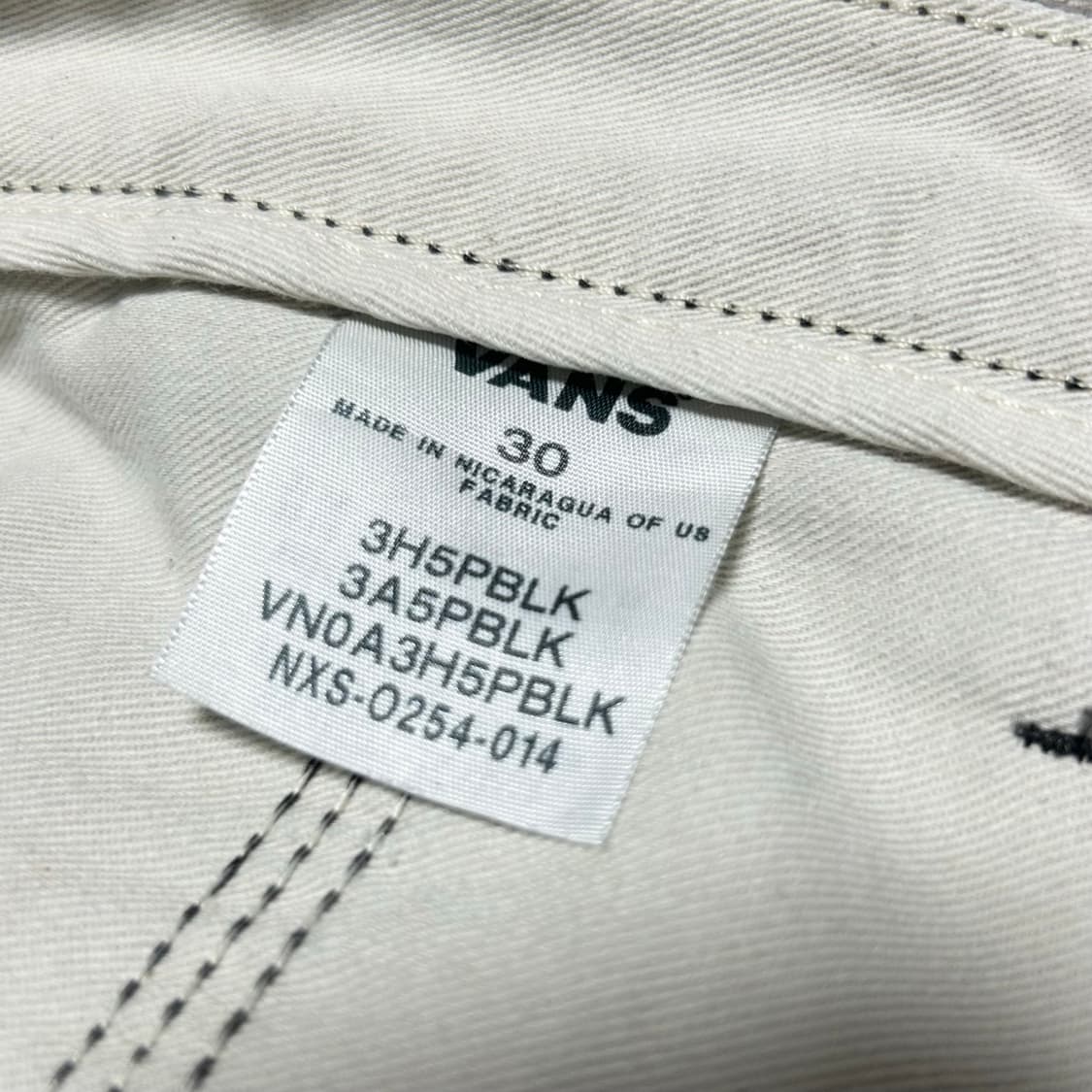 [30] Vans 반스 우먼즈 어센틱 스트레이트핏 치노팬츠 상품이미지8