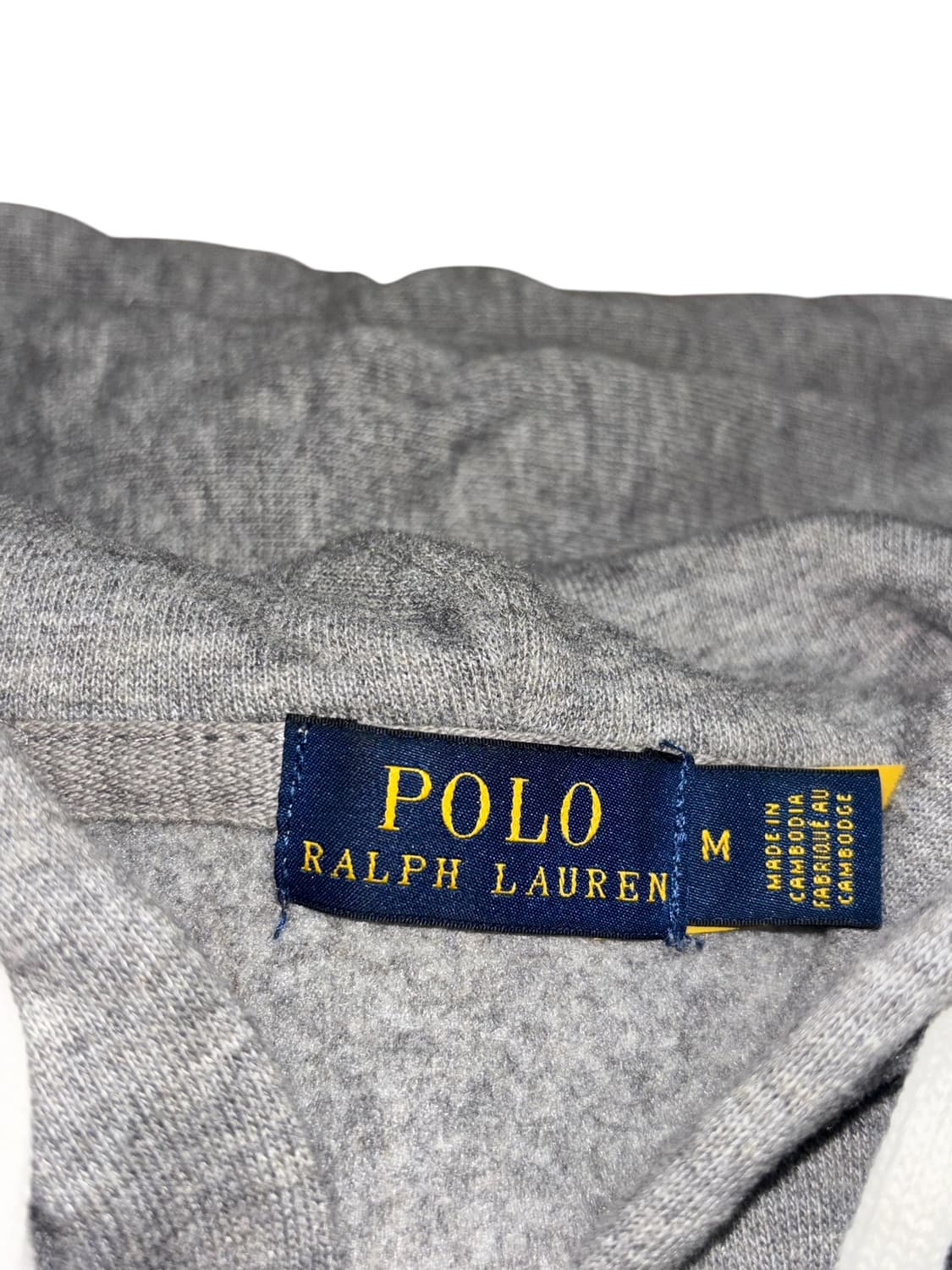 폴로 랄프로렌 그레이 후드집업 ( qr인증) 상품이미지6