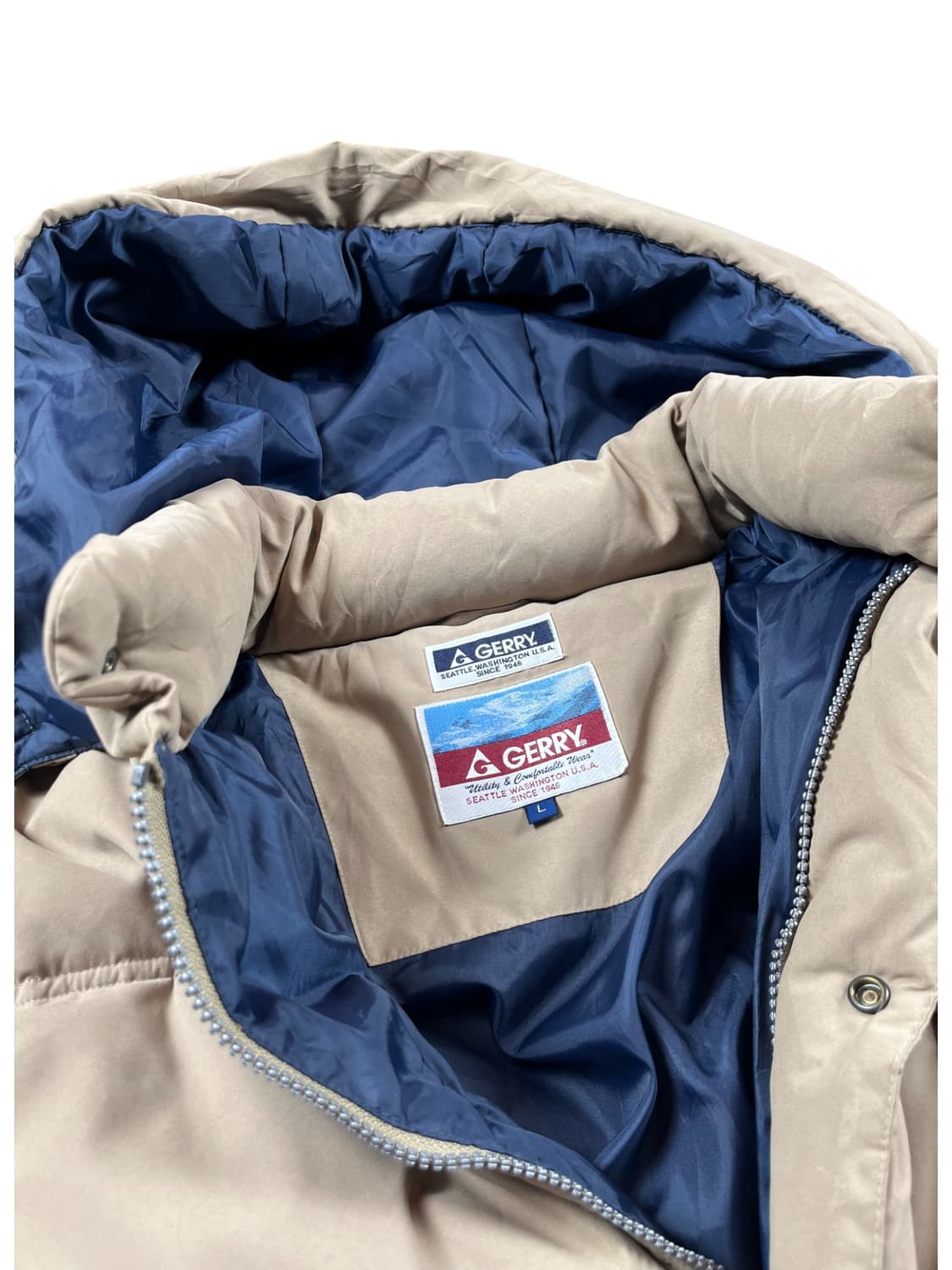 Gerry 베이지 컬러 패딩 상품이미지4