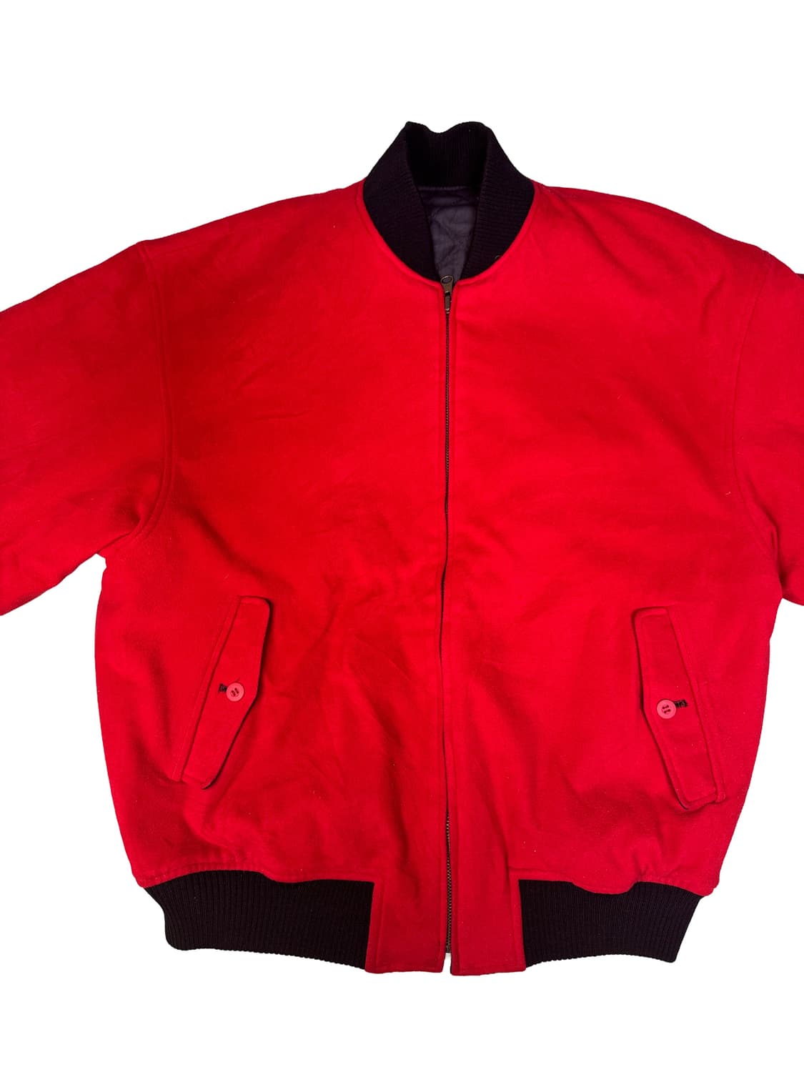 빈티지 미치코 코시노 런던 MICHIKO 리버시블 플리스 퀄팅 블루종 F 상품이미지6