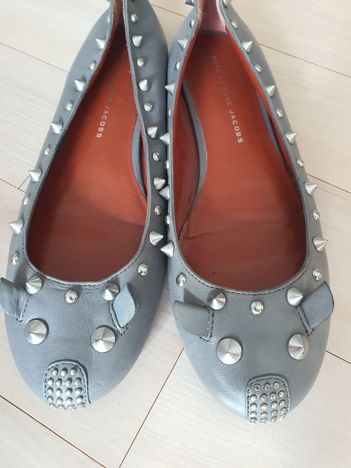 마크제이콥스 스터드 장식 마우스 플랫 슈즈 사이즈 37 상품이미지3