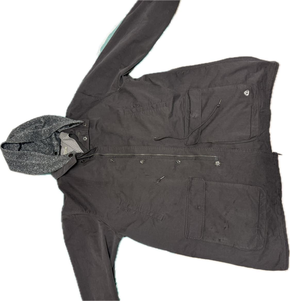 코이세이오 야상 밀리터리 자켓 머드차콜 상품이미지2