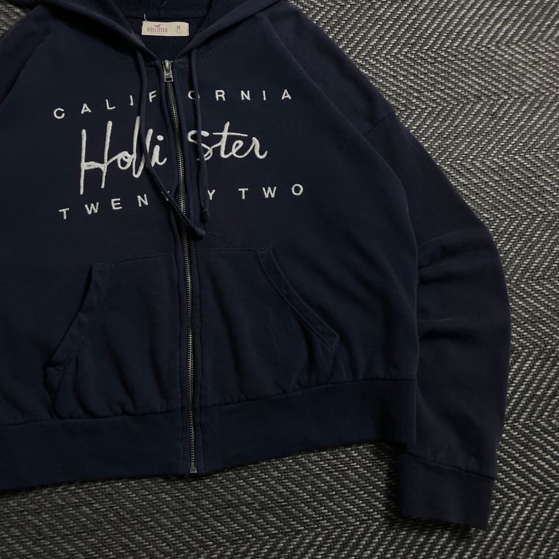 홀리스터 y2k 스펠아웃 후드집업o 4667 상품이미지3