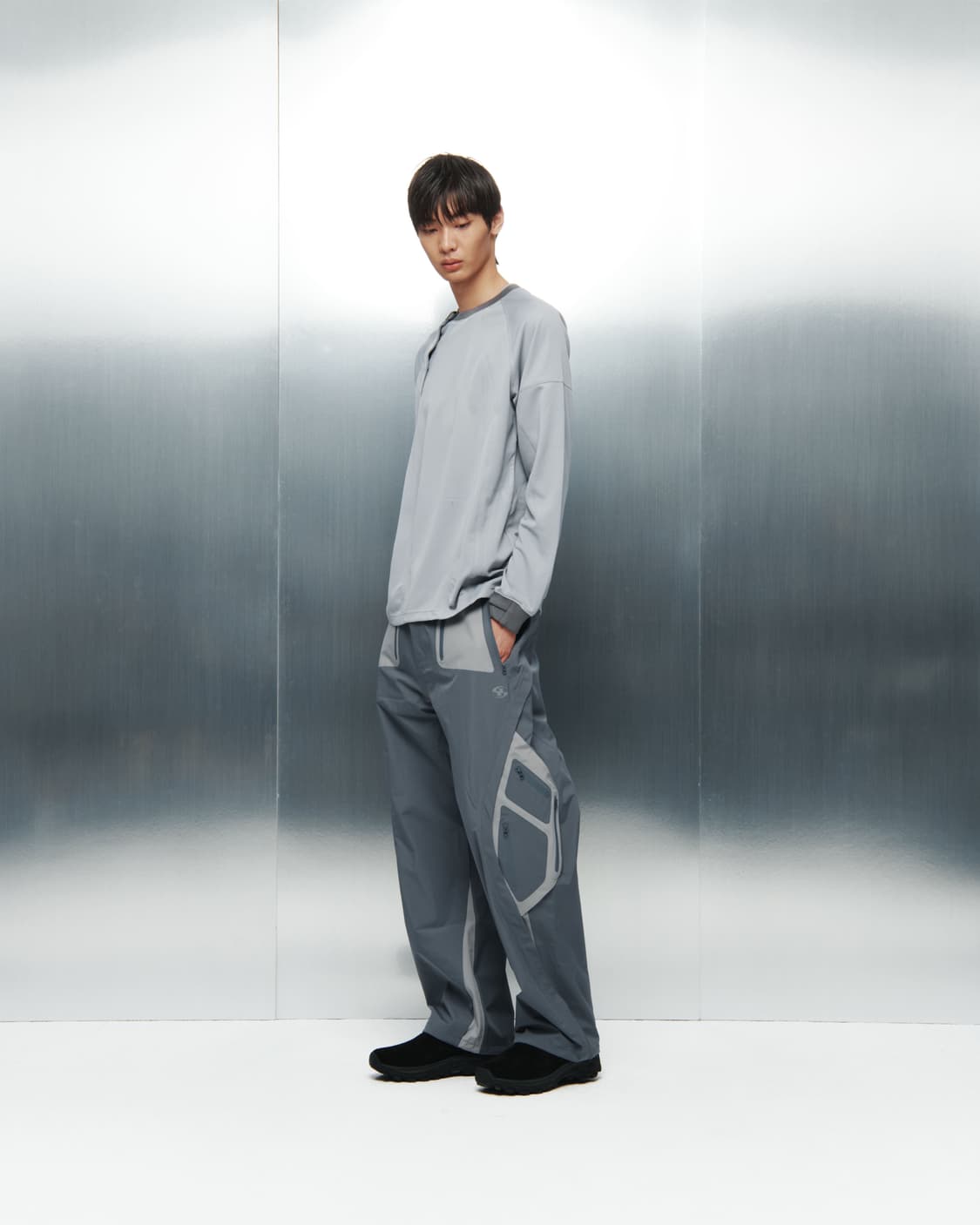 PLACKET LONG SLEEVES [GREY] 상품이미지6