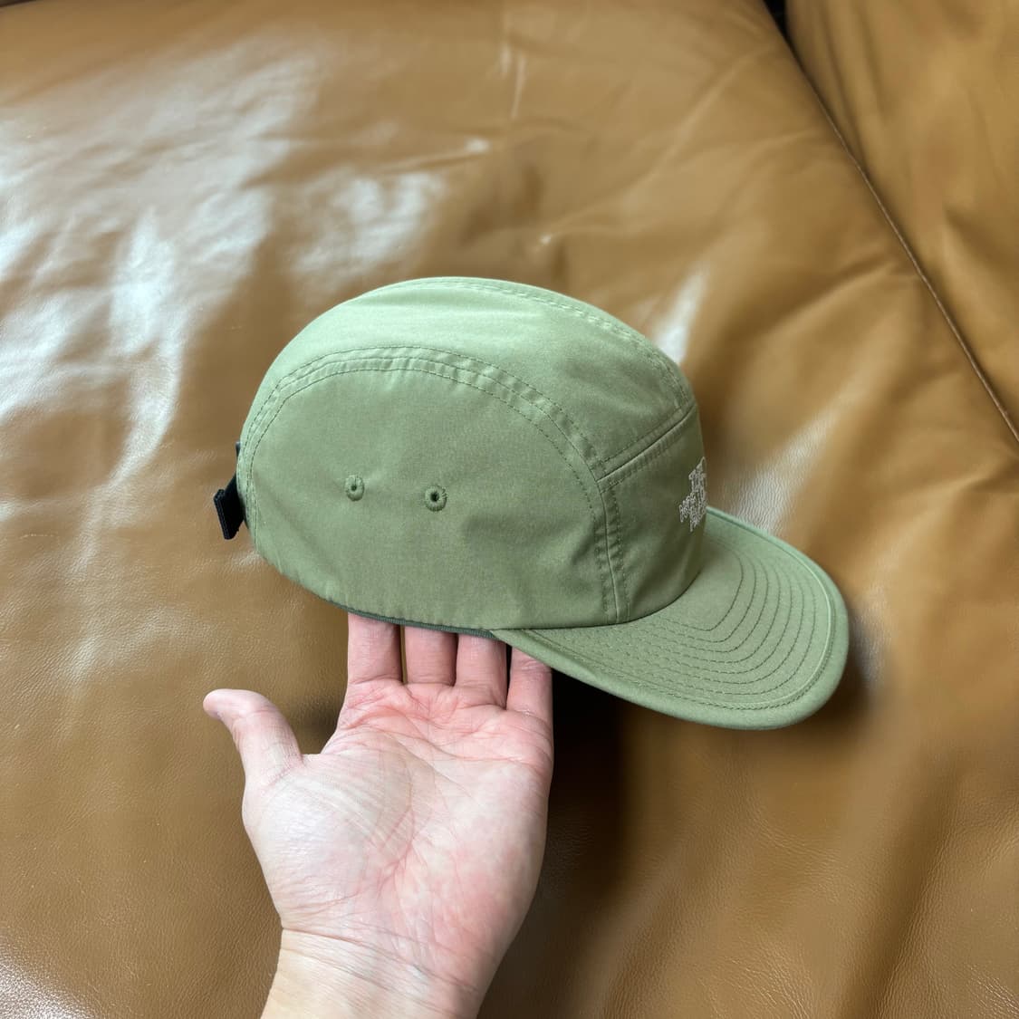 나나미카 노스페이스 퍼플라벨 캠프캡 모자 카키 상품이미지3