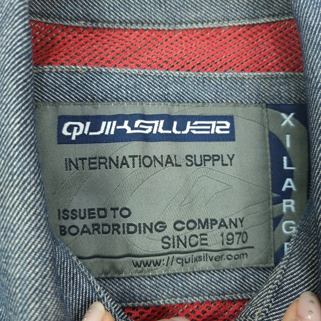 [퀵실버] 빈티지 데님 자켓 M18759 상품이미지6