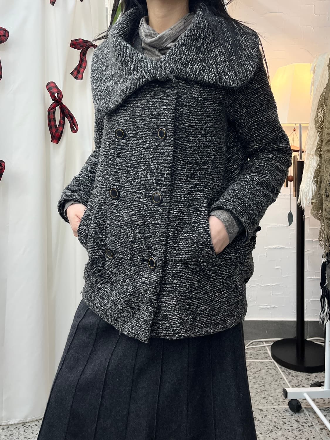 urban double button coat 상품이미지5