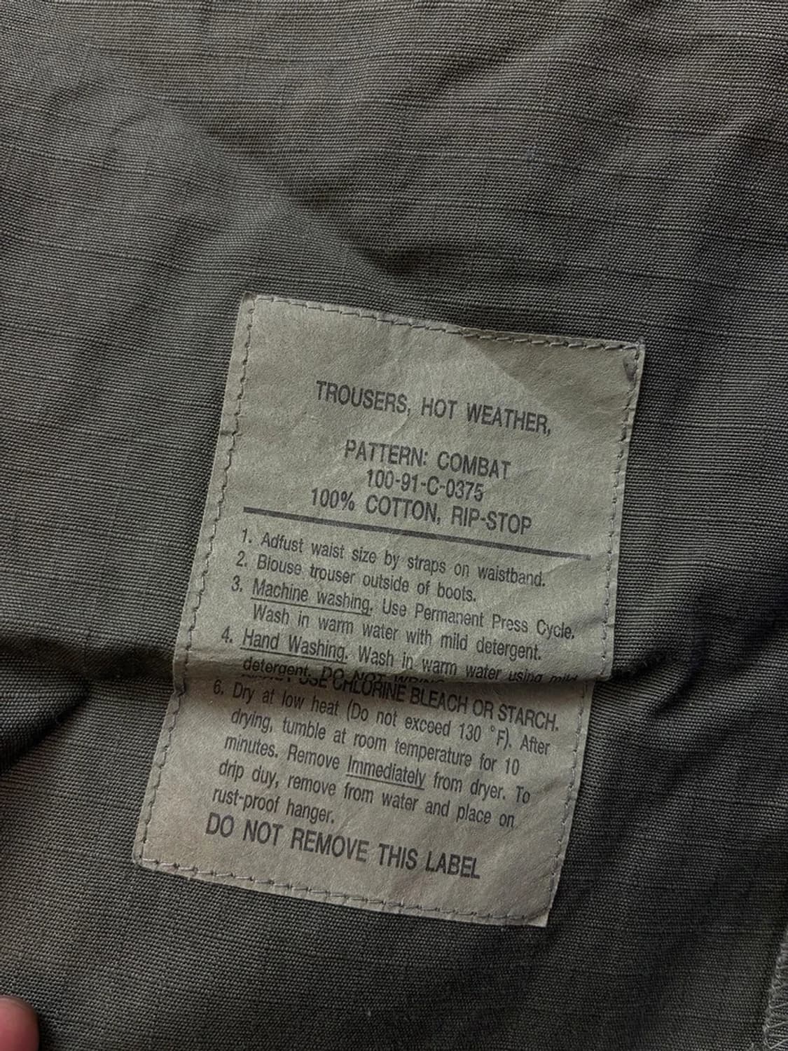 BDU USA 와이드 립스탑 카고 팬츠 PN5570 상품이미지8