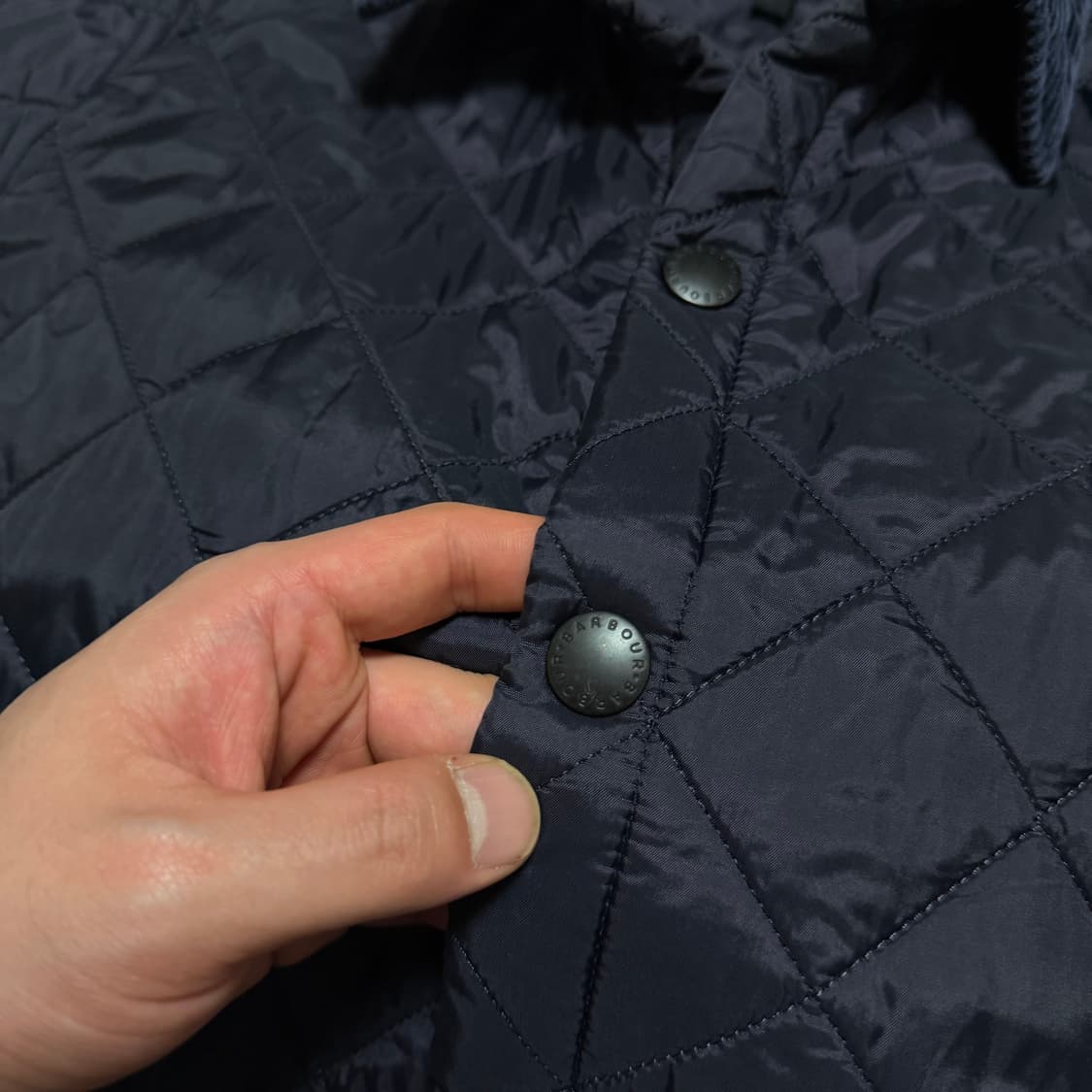 Barbour 바버 카라 퀄팅 자켓 상품이미지4