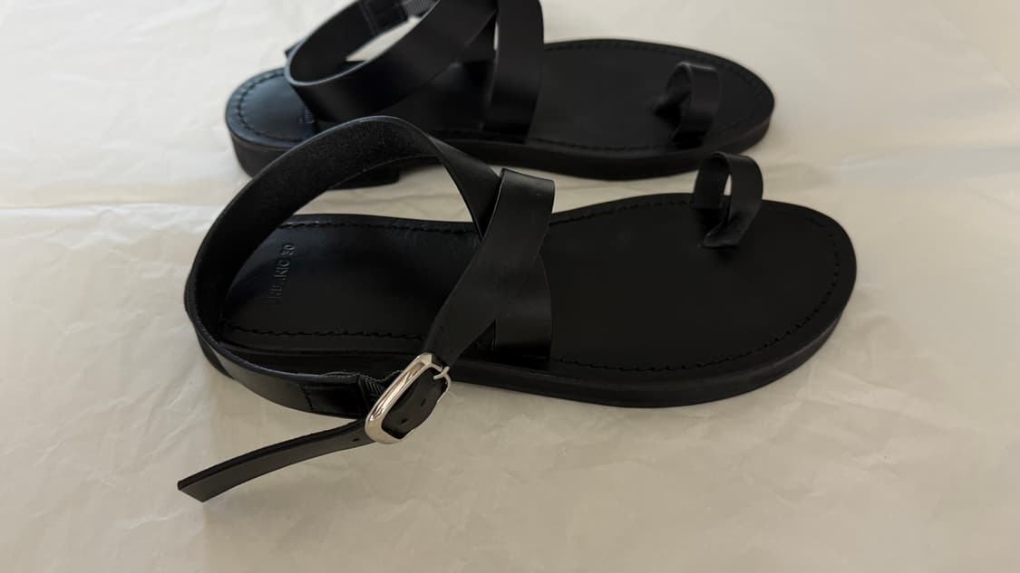 Size 230 / 얼바닉30 토링 샌들 블랙 상품이미지7