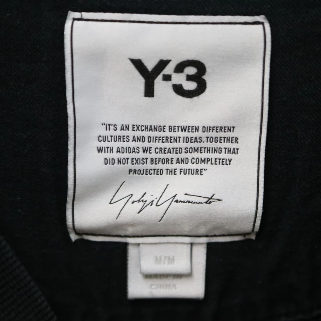 Y-3 BY 요지 야마모토 백라인 맨투맨 63331 상품이미지9