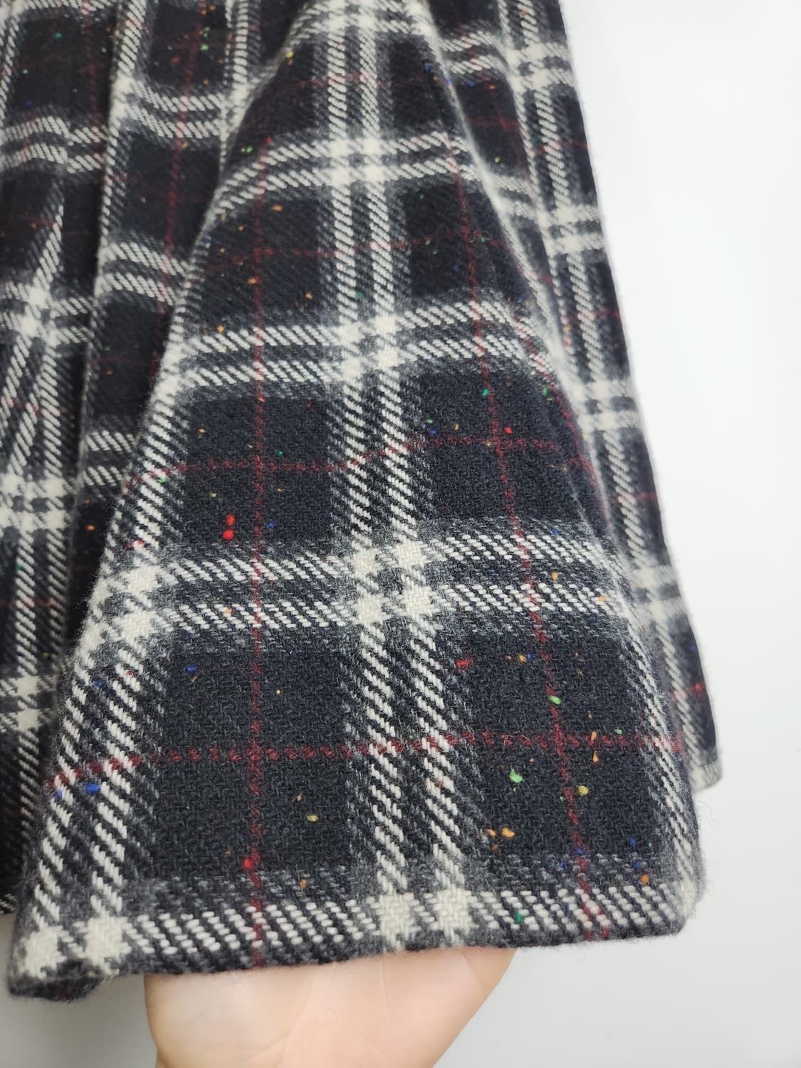 체크 버클 스커트 상품이미지5