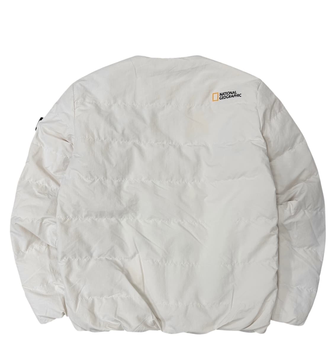 내셔널지오그래픽 구스다운 경량패딩 화이트 (M) 상품이미지8