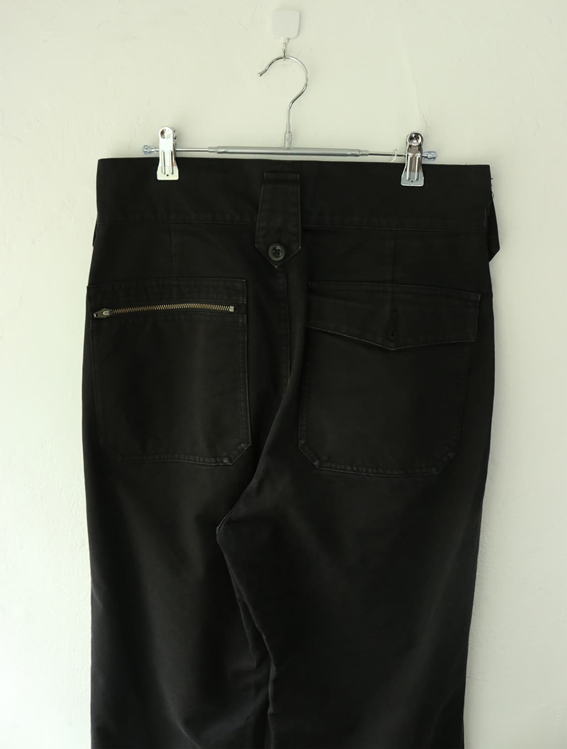 MHL 블랙 코튼 핀턱 트라우저 상품이미지8