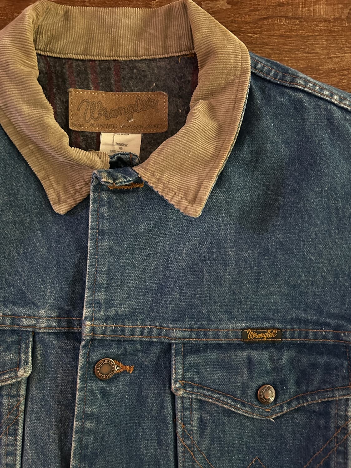 90s 랭글러 WESTERN JACKET XL USA🇺🇸 상품이미지4