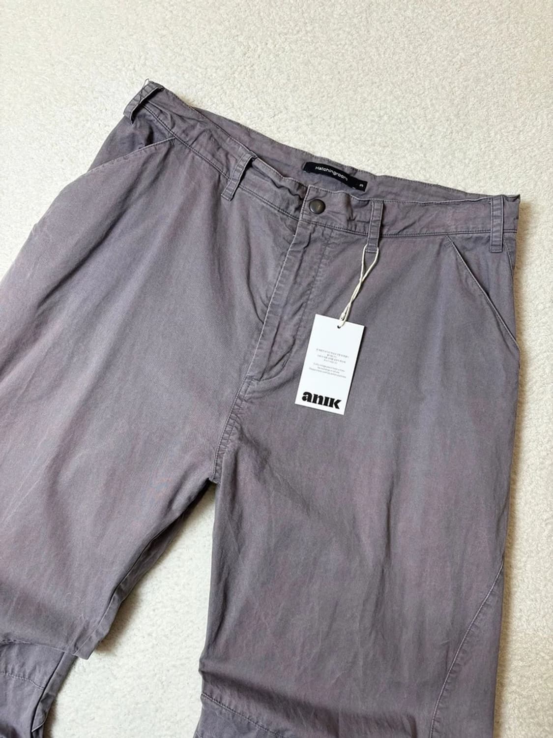 해칭룸 가먼트 다잉 벤티드 팬츠 PN6612 상품이미지2