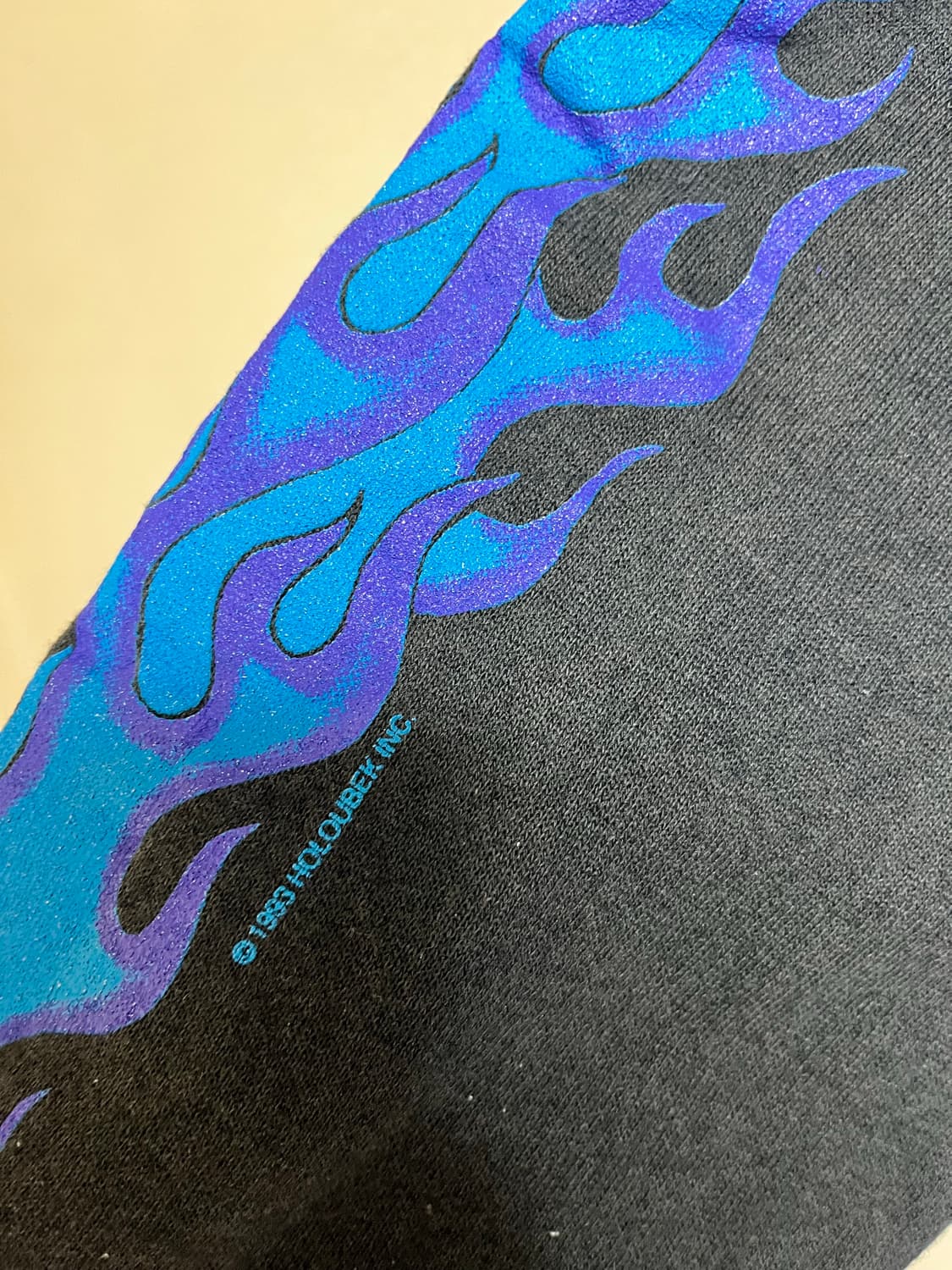 (칸예 착용) 1993 할리데이비슨 og 크롬스윗크롬 스웻 M 판매 상품이미지8