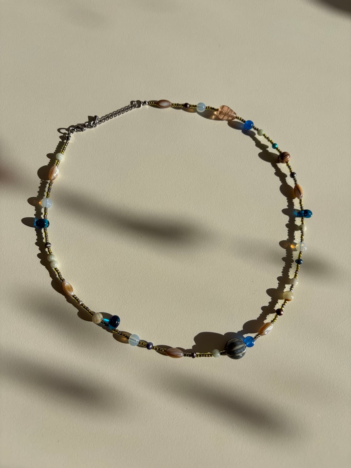 블루 보헤미안 목걸이 상품이미지1