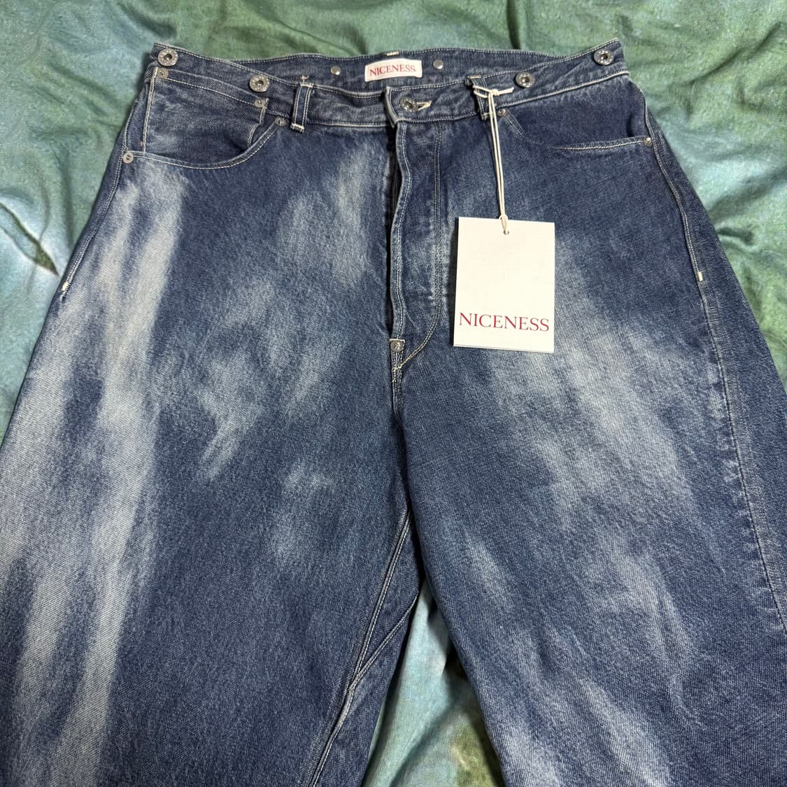 [M]나이스네스 NICENESS 26SS "D.SHARKY" 데님 진 상품이미지9