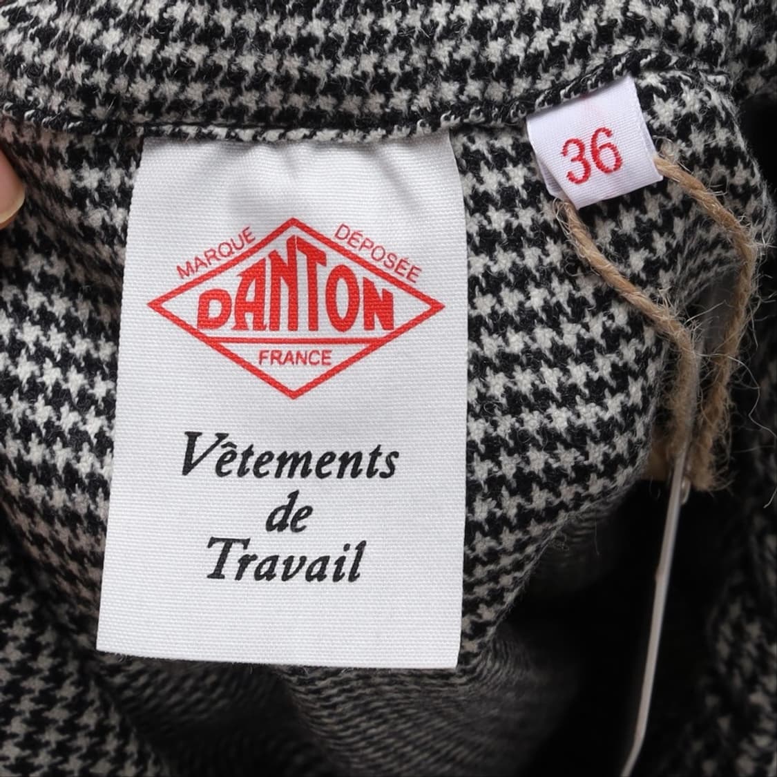 단톤 Danton Houndstooth Wool Pants 상품이미지8