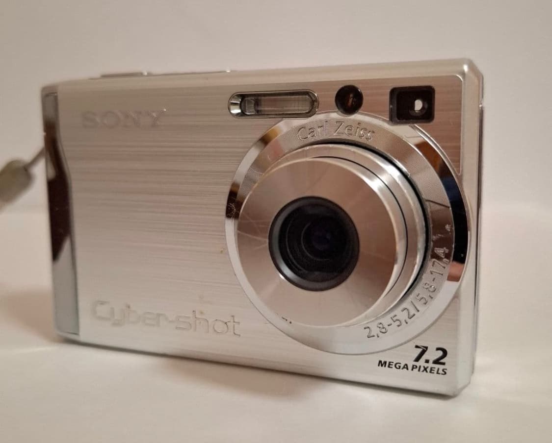 소니 사이버샷 dsc-w80 디지털카메라 빈티지카메라 올드 아이폰 상품이미지2