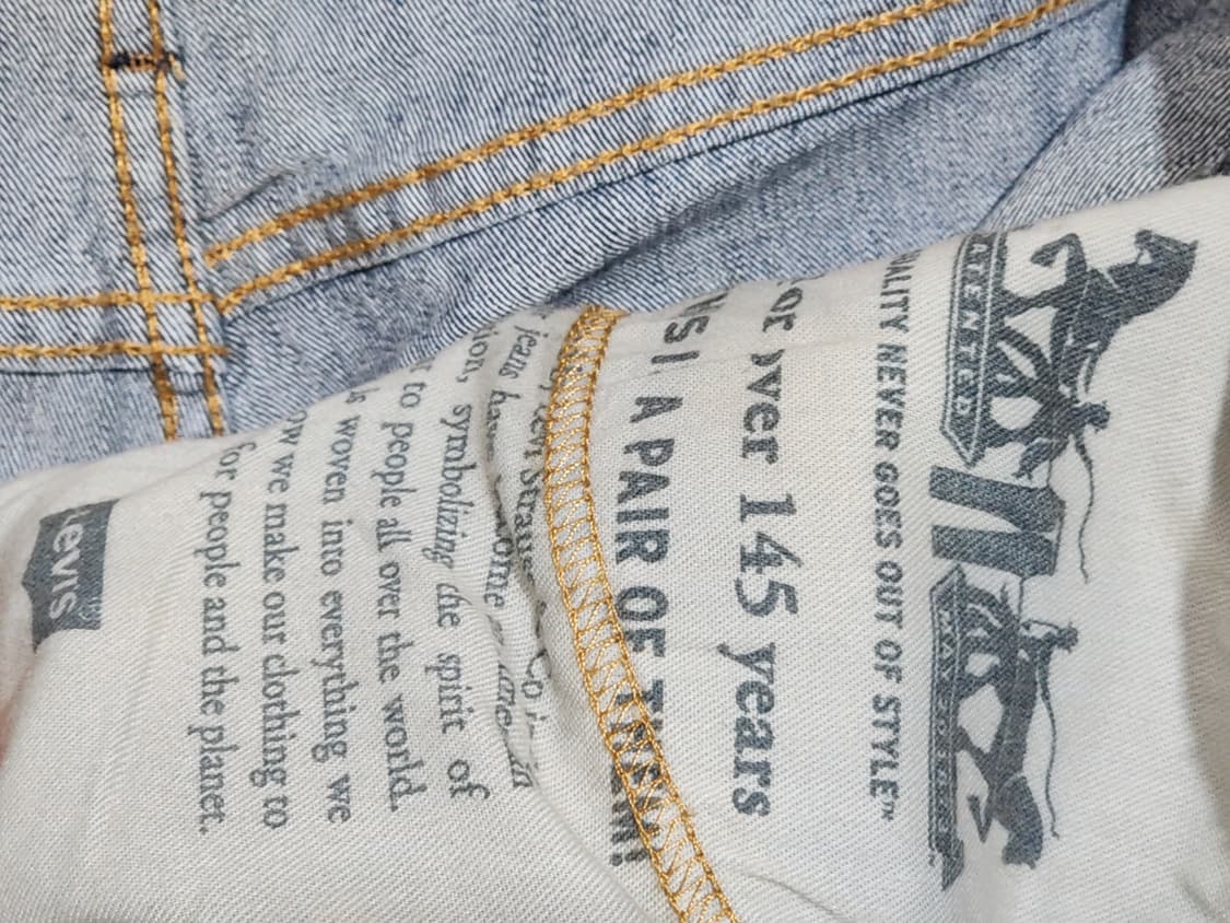 (34) 리바이스 511 청바지 중청 스판 데님팬츠 145주년판  상품이미지3