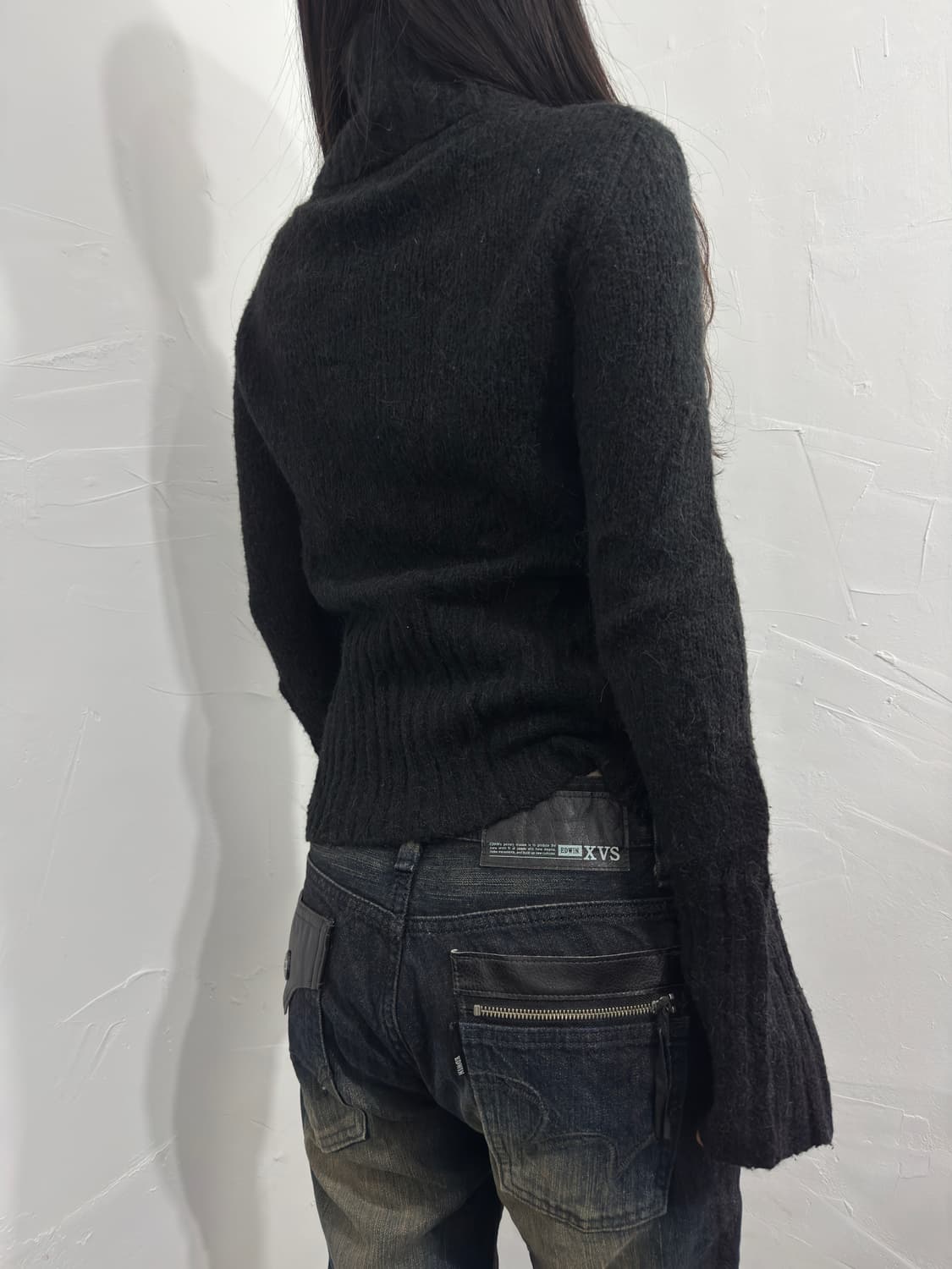 universal language button knit cardigan 상품이미지4