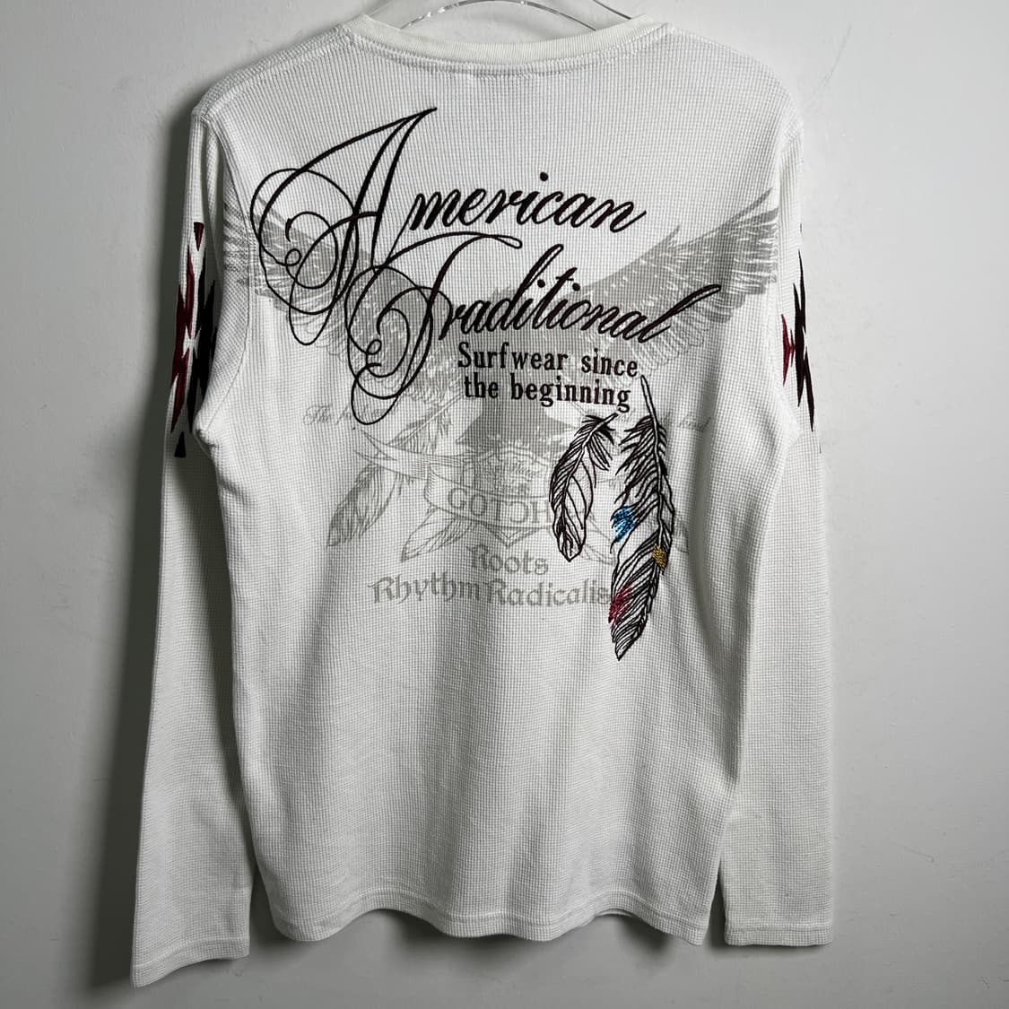 Gotcha 갓챠 나바호 화이트 와플 롱슬리브 M 상품이미지6