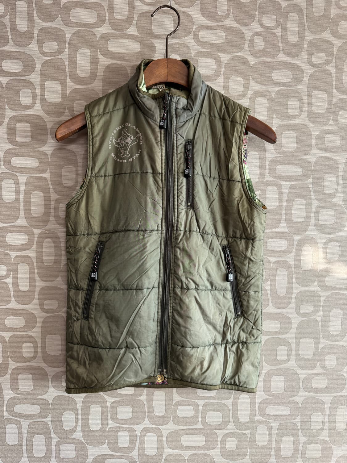 HYSTERIC GLAMOUR 히스테릭 글래머 리버시블 패딩 베스트 조끼 상품이미지4