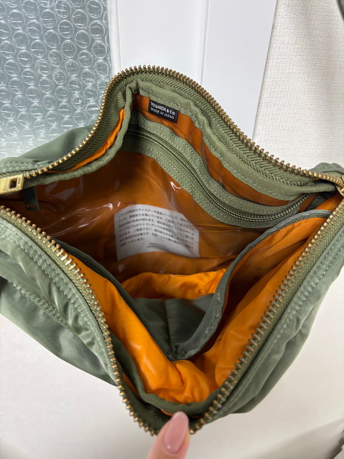 요시다포터 탱커 숄더백 세이지그린 상품이미지3