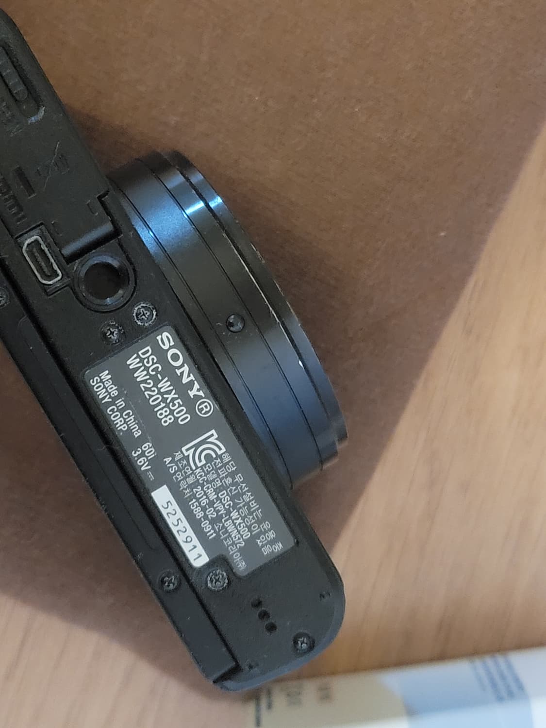 소니 DSC-WX500 디지털 카메라 블랙 모델 상품이미지2