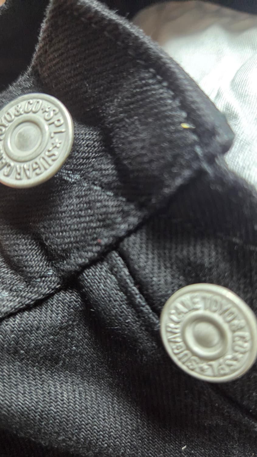 새상품)슈가케인 블랙 데님 32 상품이미지6