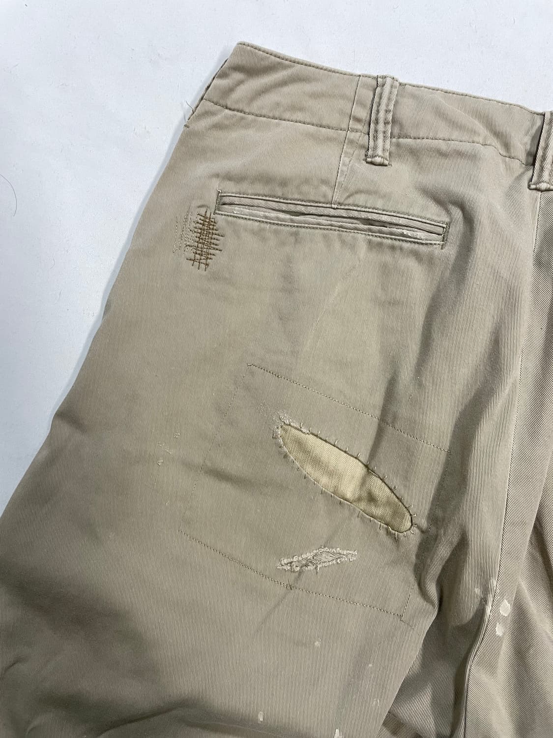 랄프로렌 폴로 리페어드 보로 코튼팬츠 상품이미지6