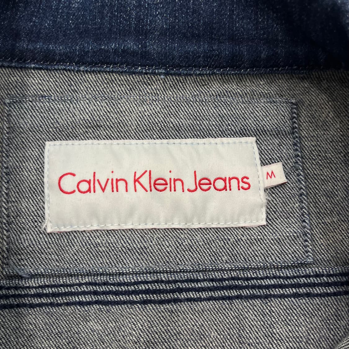 M 캘빈클라인 데님 청자켓 상품이미지5