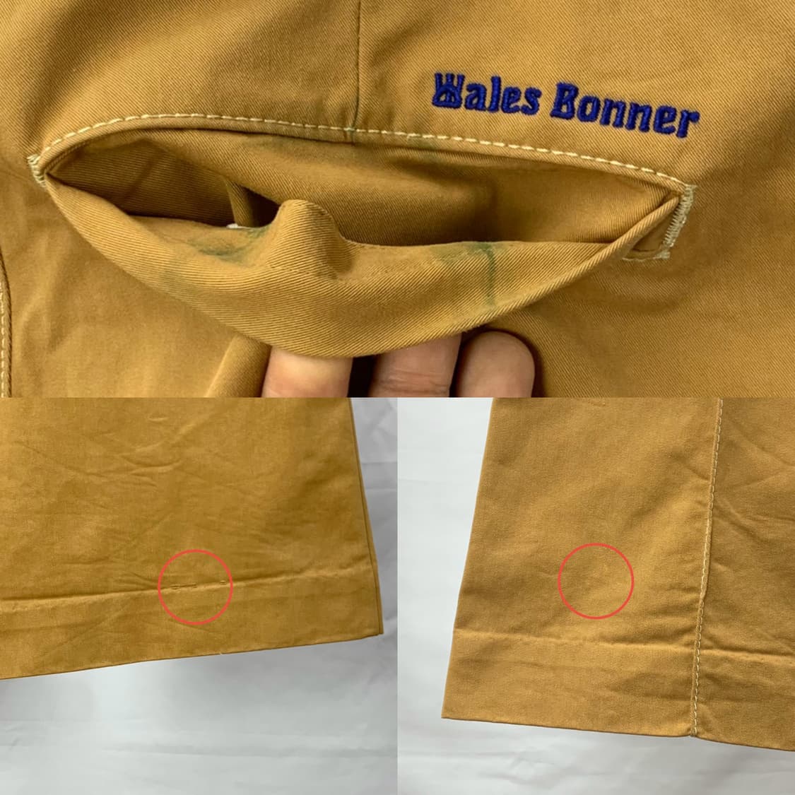 아디다스 x 웨일즈 보너 벨티드 플레어 치노 팬츠 상품이미지8