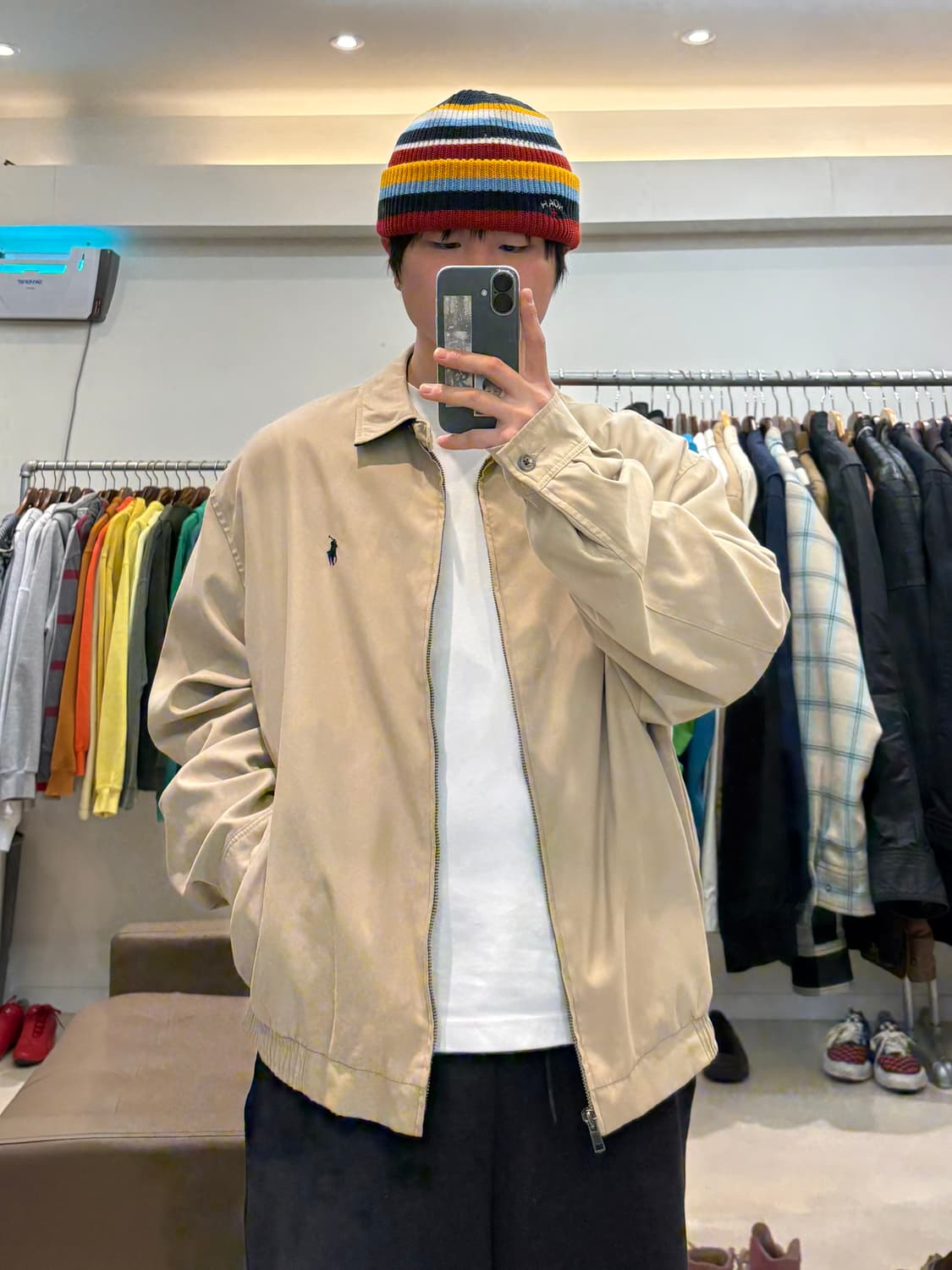 폴로 랄프로렌 폴리쉘 스윙탑 자켓 상품이미지5