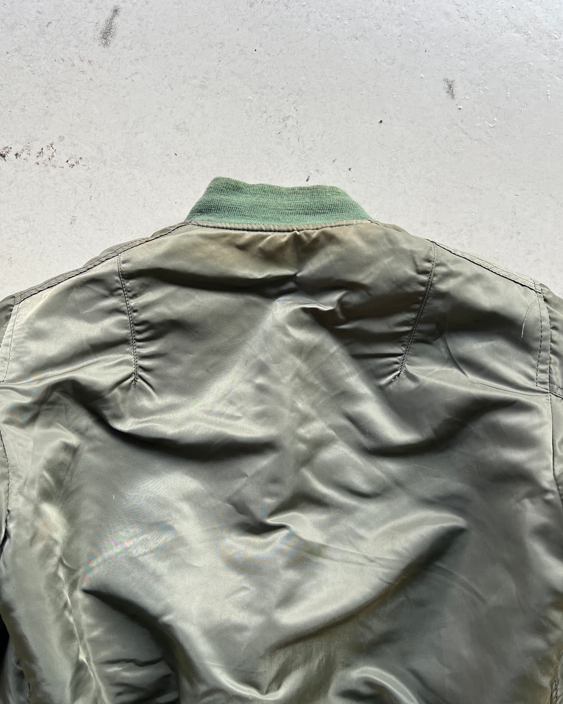 [M] 90s 미제 알파인더스트리 ma-1 봄버 자켓 상품이미지6