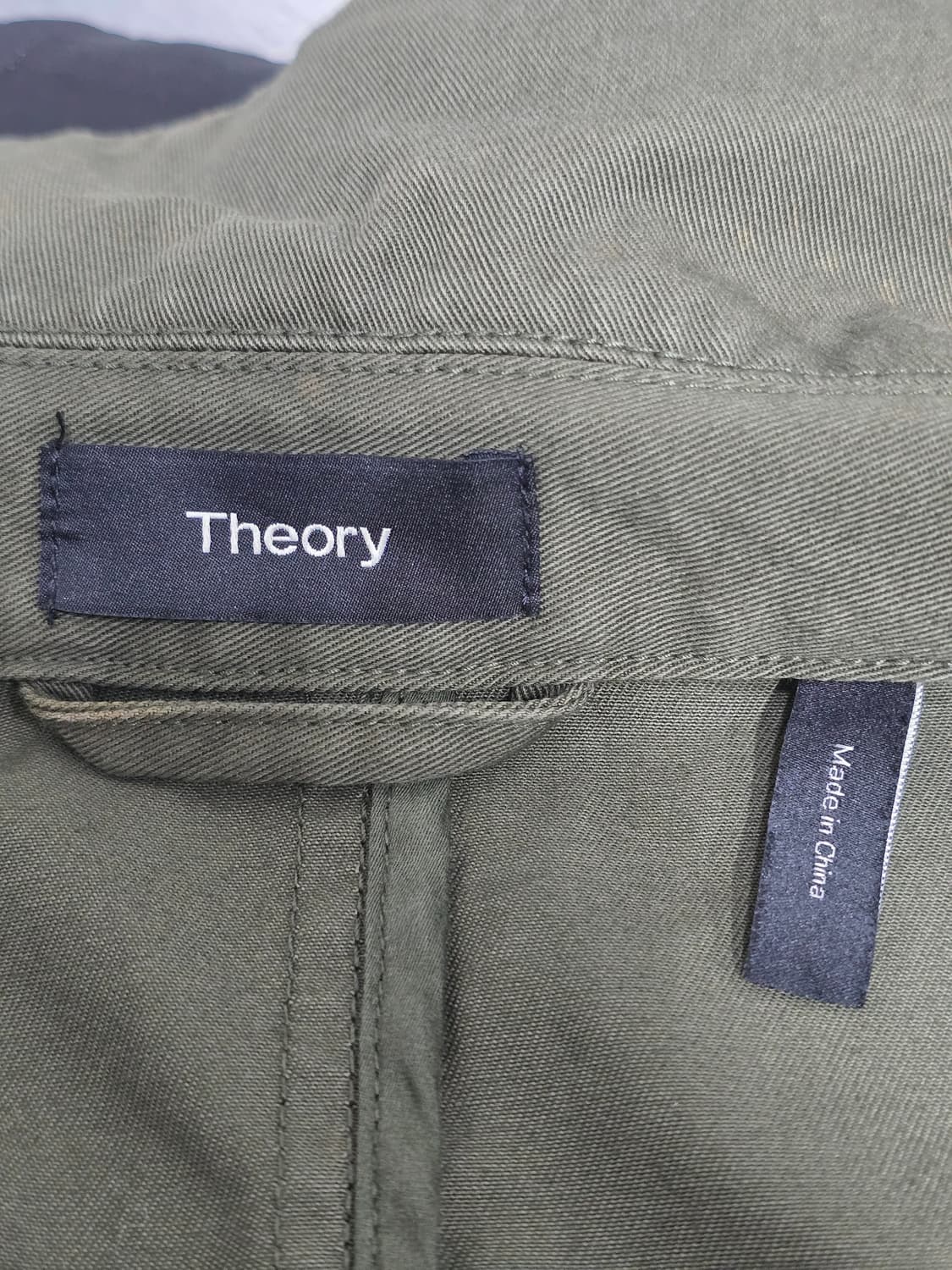띠어리 theory  카키 야상  자켓 상품이미지3