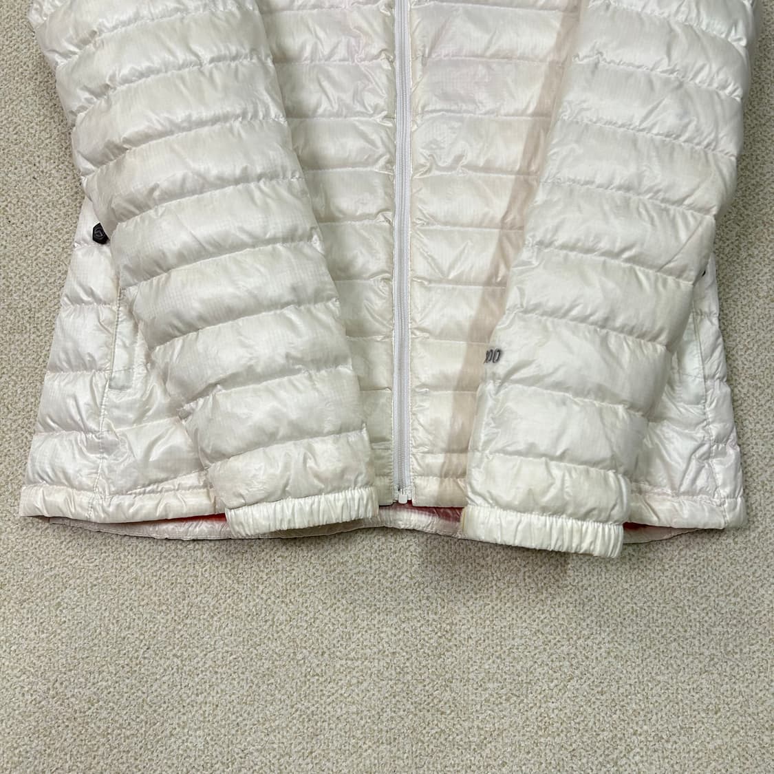 (M) 노스페이스 써밋시리즈 800 화이트 경량패딩 상품이미지4