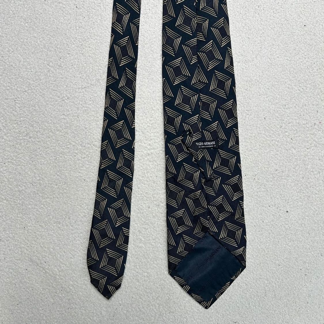 조르지오 아르마니 패턴 실크 넥타이 Made in ITALY 상품이미지3
